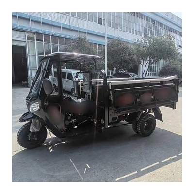 Гана Трицикл бензиновый 300cc 3-колесный грузовой мотоцикл с крышей и открытым типом кузова